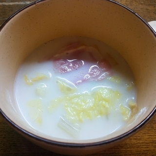 白菜ミルクスープ